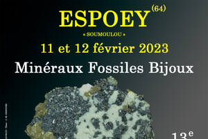 13e SALON MINERAUX FOSSILES BIJOUX de ESPOEY / Soumoulou