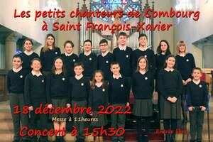 Concert des petits Chanteurs de Combourg