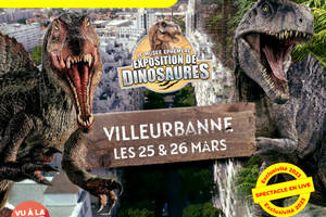 Villeurbanne: les dinosaures arrivent ! (by le musée éphémère®)