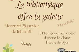 La bibliothèque offre la galette