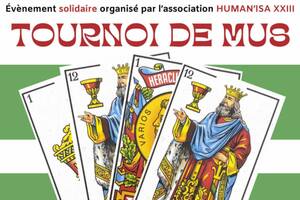 Tournoi de mus solidaire pour HUMAN'ISA 23