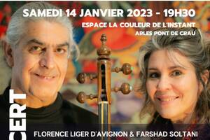 Concert Florence Liger d'Avignon & Farshad Soltani