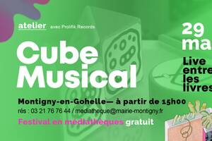 Atelier Cube Musical > Live entre les Livres à Montigny-en-Gohelle