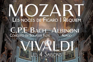 Les 4 Saisons de Vivaldi, Requiem de Mozart, Adagio d' Albinoni