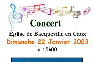 La clé des chants organise un concert le 22 Janvier en l'église de Bacqueville
