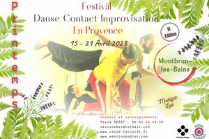 Festival de Danse Contact-Improvisation en Provence - Printemps'23