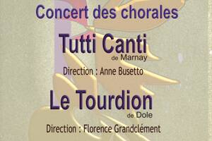 concert chorales Le Tourdion de Dole et Tutti Canti de Marnay