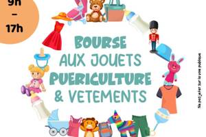 BOURSE AUX JOUETS PUÉRICULTURE VÊTEMENTS