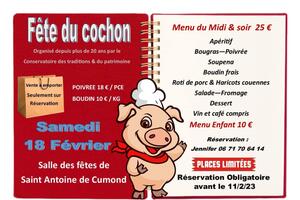 FÊTE DU COCHON