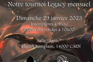 Jeu de Cartes Magic l'Assemblée, tournoi Janvier