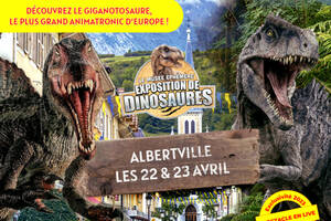 Albertville: les dinosaures arrivent ! (by le musée éphémère®)