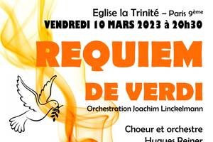 Concert : Requiem de Giuseppe Verdi