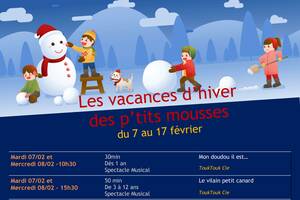 Vacances des P'tits mousses - Spectacles Jeune Public