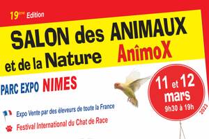 AnîmoX, Salon des animaux et de la nature - 19ème édition