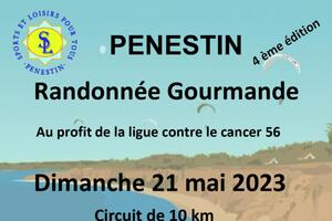 RANDO GOURMANDE PÉNESTIN 2023 AU PROFIT DE LA LIGUE CONTRE LE CANCER