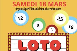 Grand Loto de l'Amicale Laïque de Létra 