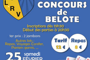 CONCOURS DE BELOTE