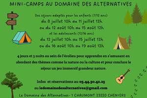 Mini-séjour pour adolescents