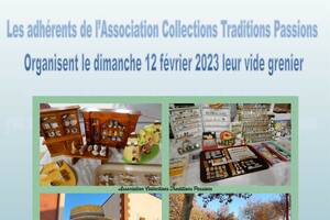 Vide greniers des adhérents de l'Association Collections Traditions Passions