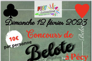 CONCOURS DE BELOTE