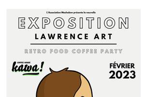 EXPOSITION - Retro Food Coffee Party par Lawrence ART
