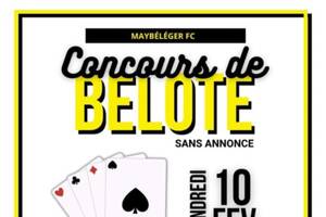 Concours de Belote sans annonce