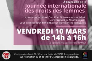 Journée internationale des droits des femmes - Ciné débat