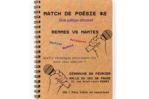 Match de poésie Rennes / Nantes