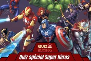 Quiz Boxing spécial Super Héros