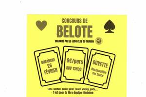 CONCOURS DE BELOTE