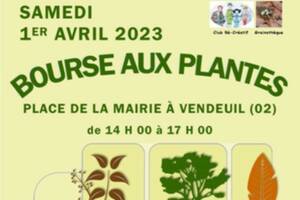 Bourse aux plantes à Vendeuil