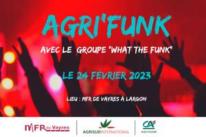 AGRI'FUNK : concert solidaire !