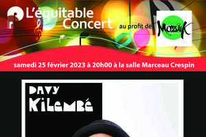 Davy Kilembé en concert