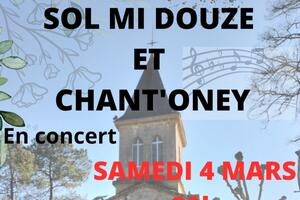 SOL MI DOUZE & CHANT'ONEY EN CONCERT