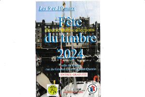 Fête du Timbre 2024 avec  bourse multi-collections, expostions.