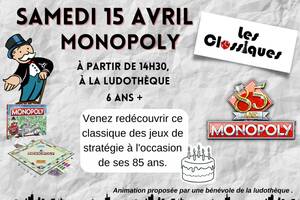 Monopoly le jeu 85 ans