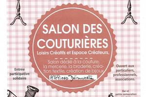 Salon des couturières, arts créatifs, espace créateurs, ateliers découvertes enfants et adultes