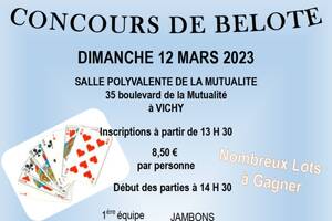 CONCOURS DE BELOTE