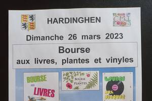 BOURSE  AUX PLANTES, LIVRES  ET VINYLES