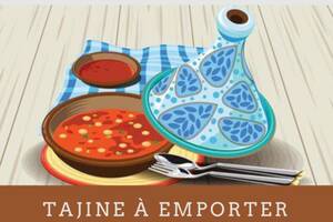 Repas à emporter TAJINE & TARTE AUX POMMES