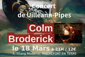 Concert de uilleann-pipes Colm Broderick