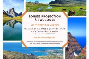Soirée projection : sur les sentiers des Pyrénées et du Cap Vert