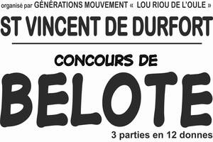 concours de belote lou riou de l'oule