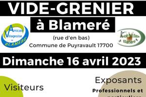 Vide-grenier à Blameré