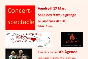 Concert chorale A TOUT COEUR