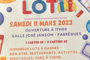 LOTO du Groupe Scolaire de la Gardiole - FABREGUES