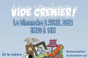 Vide grenier 2 avril 2023