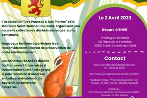 Action Ecocitoyenne à Saint-Bonnet-du-Gard 2023