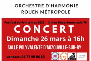 Concert de l'OHRM à Auzouville sur Ry