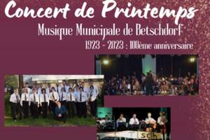 Concert de Printemps Musique Betschdorf